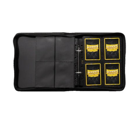 Dragon Shields Cardcodex Zipster 160 - Ashen White