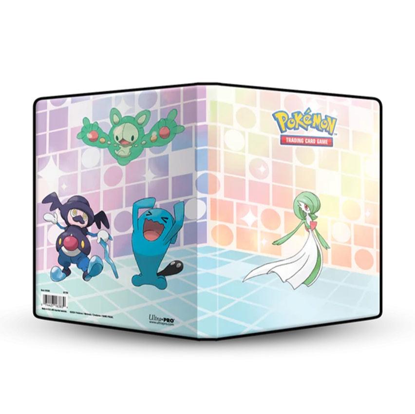 4-lommer mappe til Pokémon kort mad et levende flot cover med motivet fra Pokémon Gallery Series Trick Room.