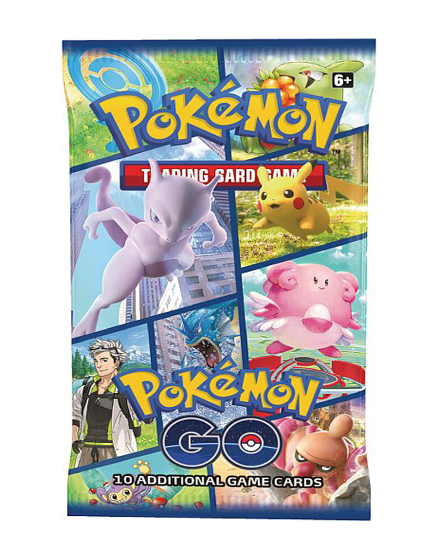 En fin Pokémon GO booster pakke, som indeholder: 10 Pokémon kort fra Sword & Shield Pokémon GO.
