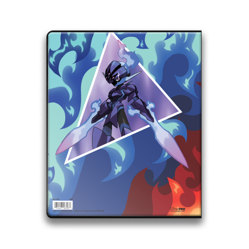 Pokémon Armarouge & Ceruledge-mappe med 9 lommer - organiser sikkert opbevaring af dine kort.