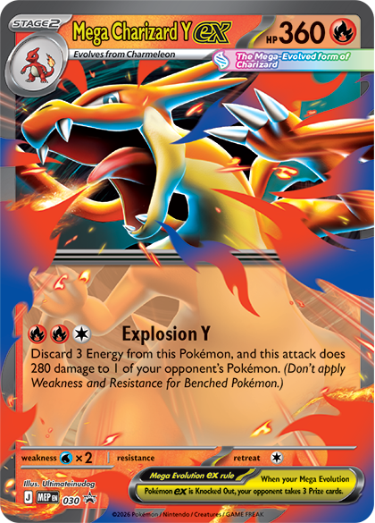 Pokemon Mega Charizard Y Promo