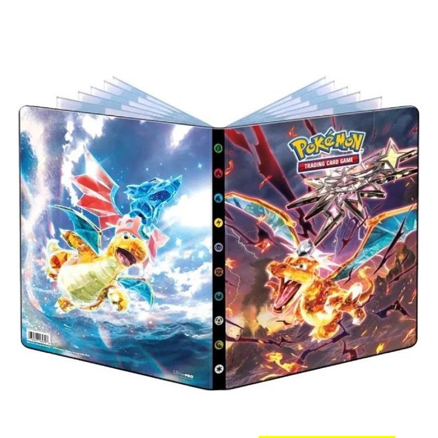 Pokémon 9-lommer mappe fra Ultra PRO holder din samling organiseret og sikkert.