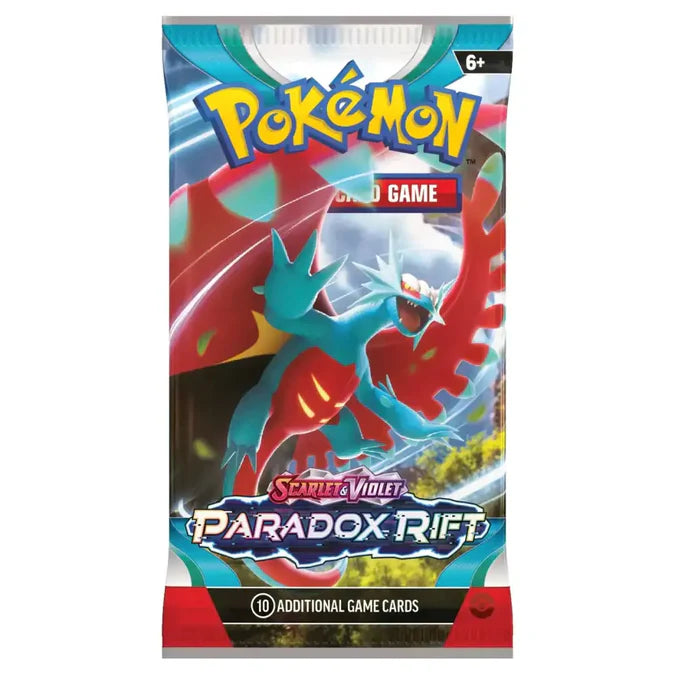Pokemon booster-pakke fra Scarlet & Violet - Paradox Rift-serien - Roaring Moon