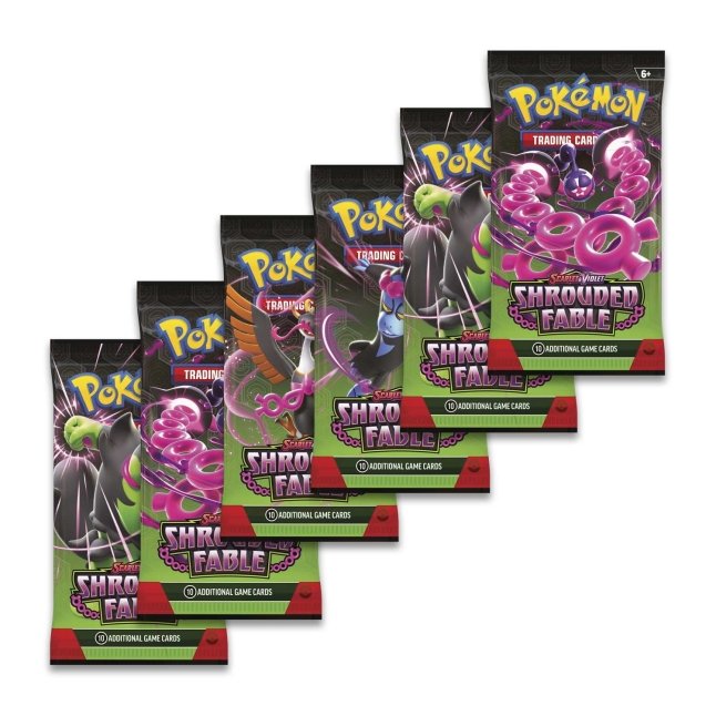 Pokemon Shrouded Fable booster bundle indeholder 6 booster-pakker