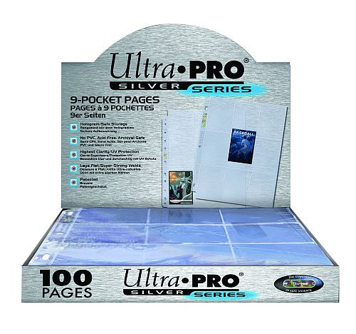 Ultra PRO - Silver Mappe-lommer - 1 stk