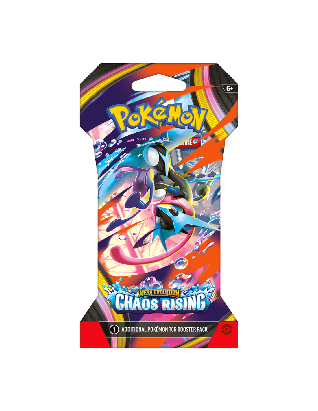 Mega Evolution: Chaos Rising ME04 Sleeved boosterpakke