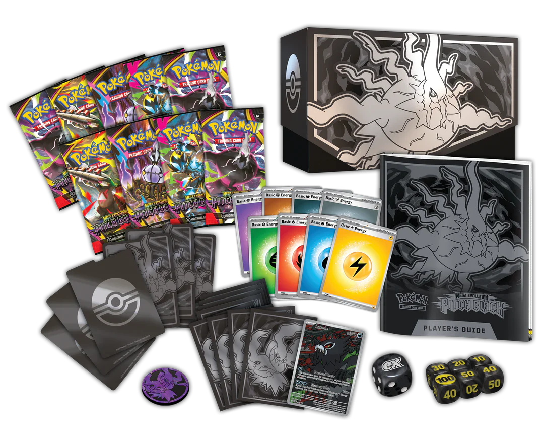 Mega Evolution: Pitch Black Elite Trainer Box ME05