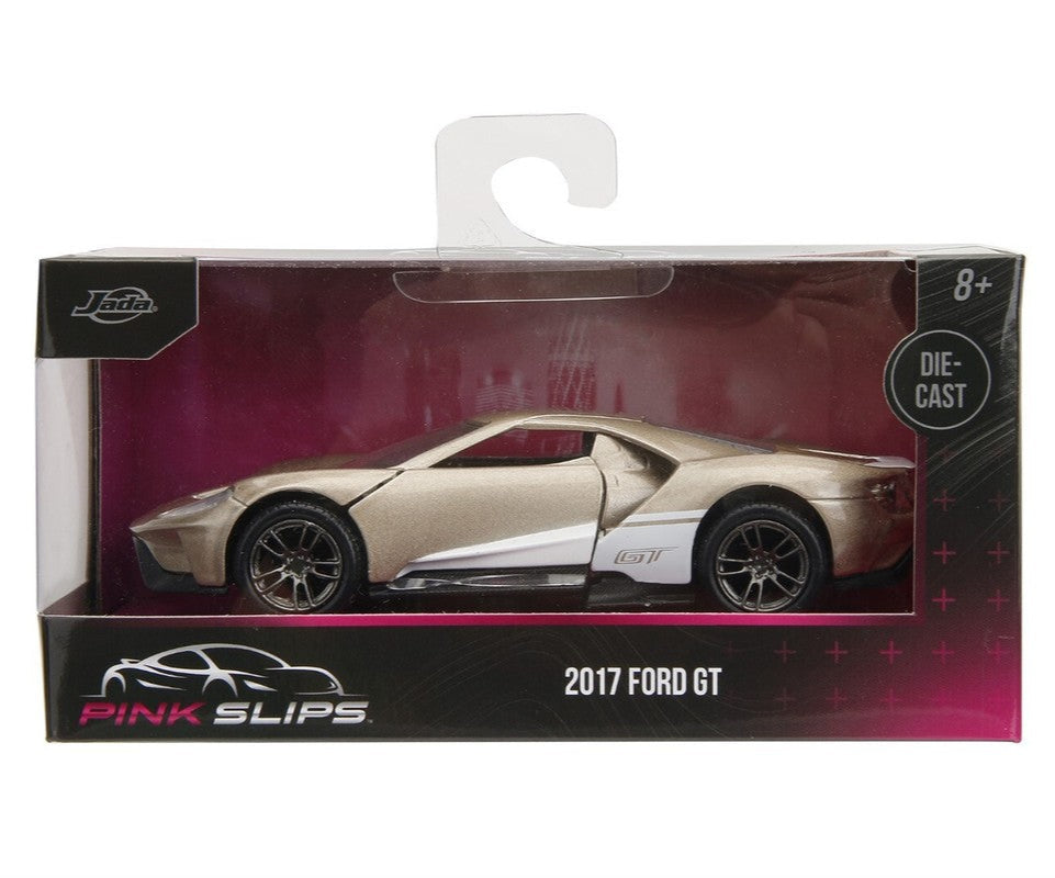 Ford GT 2017 W2 i 1:32 skala – en ikonisk modelbil med Pink Slips design! 