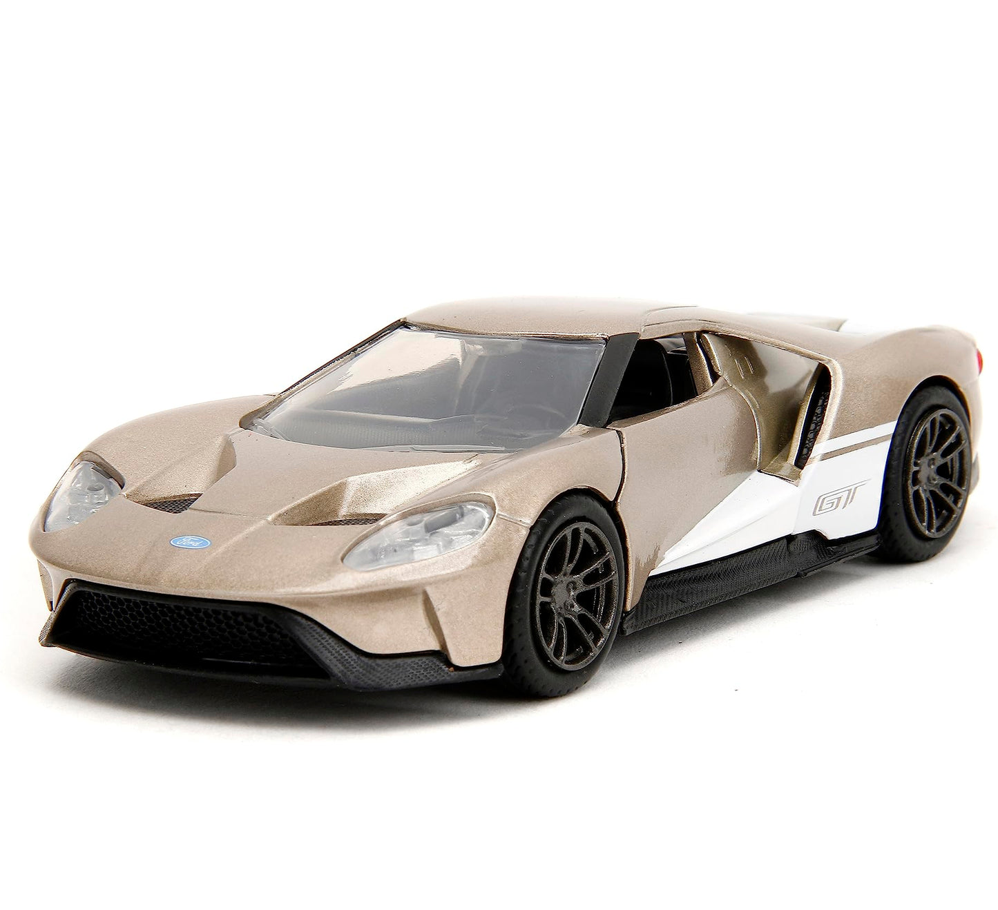Ford GT 2017 W2 modelbil i 1:32 skala med Pink Slips design. En stilfuld og detaljeret miniature til samlere og motorsportsfans.
