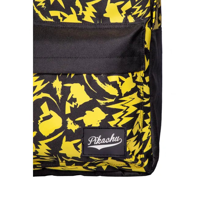 Billede af en Pikachu Pokémon-rygsæk, ideel til samlere og fans.