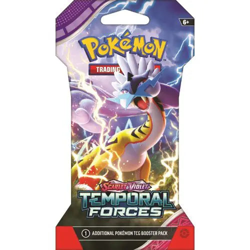 Pokemon SV05 Temporal Forces - Sleeved Booster pakke