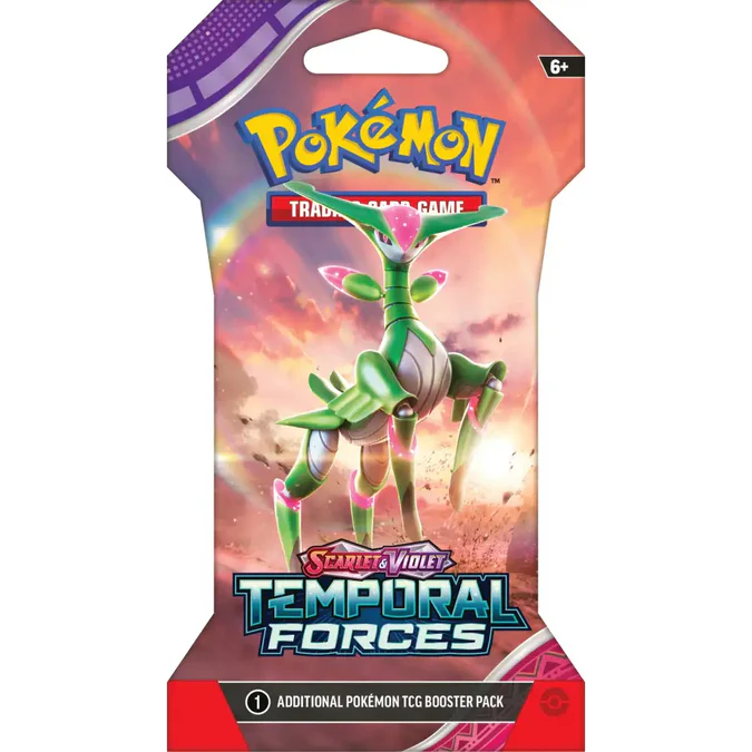 Pokemon SV05 Temporal Forces - Sleeved Booster pack