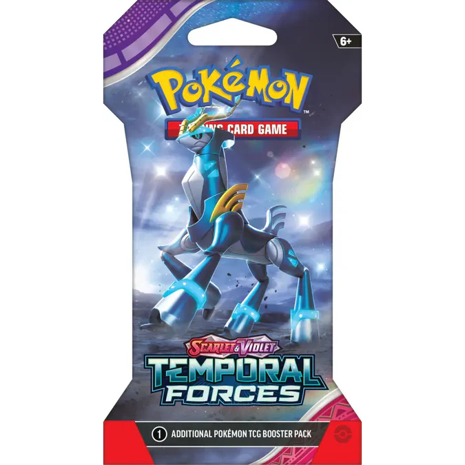 Pokemon SV05 Temporal Forces - Sleeved Booster pakke