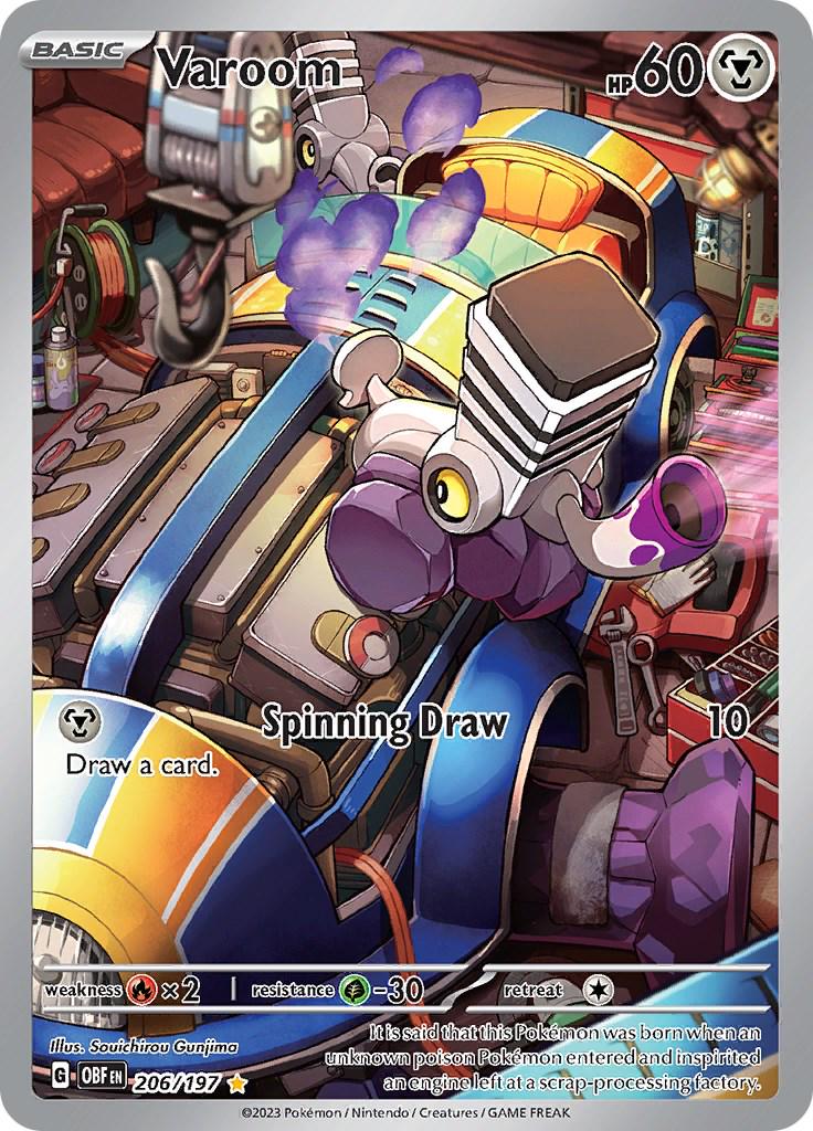 Varoom 206/197 SV03 Obsidian Flames