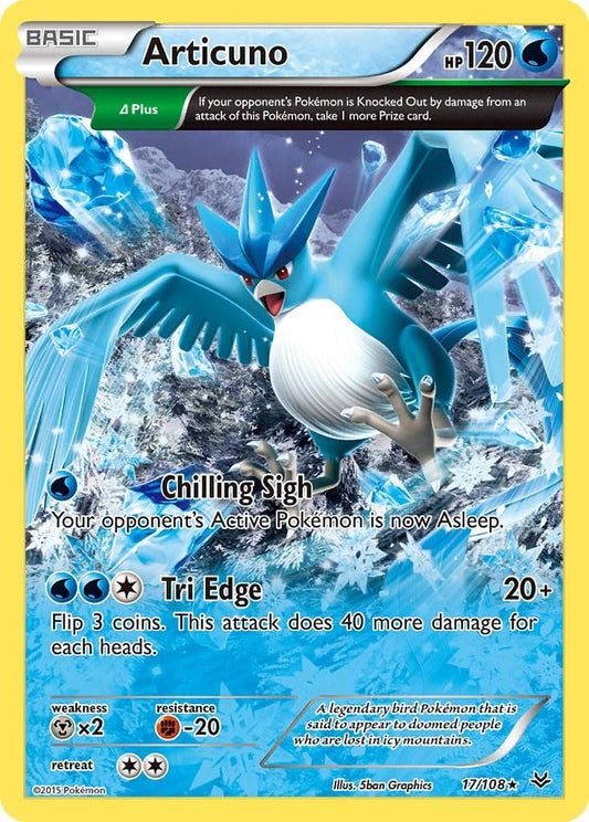 Articuno 17/108 Pokemon XY Roaring Skies