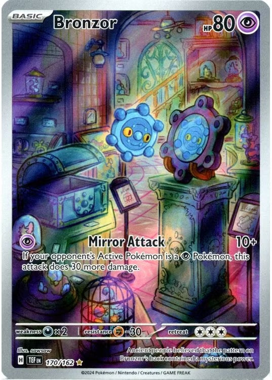 Bronzor 170/162 Pokemon SV05 Temporal Forces