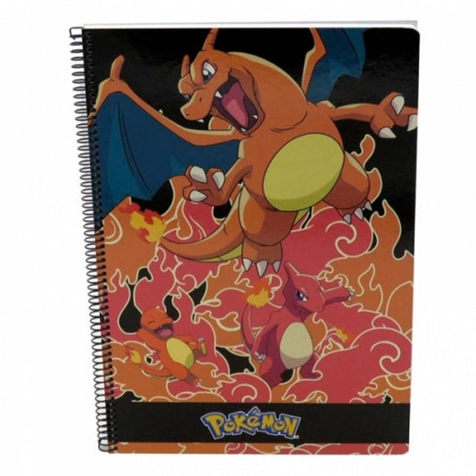 Pokémon folio Notebook 80 ark med Charmander