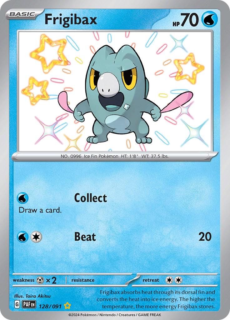 Frigibax 128/091 Pokemon SV04.5 Paldean Fates