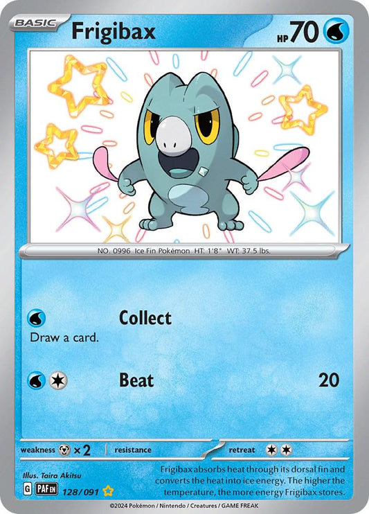 Frigibax 128/091 Pokemon SV04.5 Paldean Fates