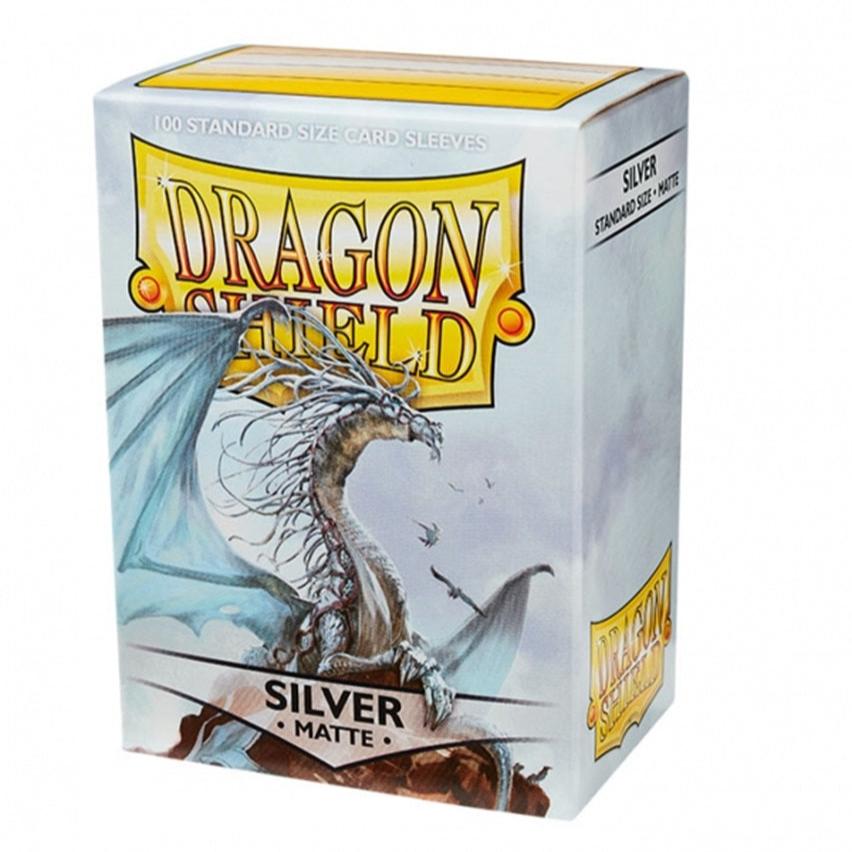 Dragon Shield Standard Sleeves Matt - Silver (100 ärmar)