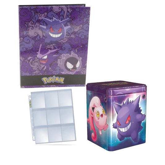 Pokemon Gengar - Sæt med ringbind og stacking tin