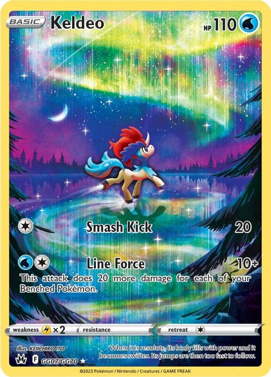 Keldeo GG07/GG70 SWSH: Crown Zenith