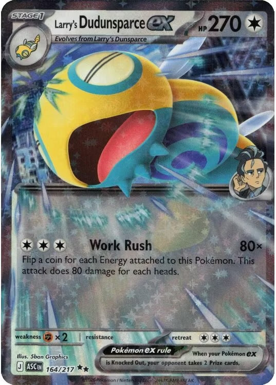 Larry’s Dudunsparce 164/217 ME02.5 Ascended Heroes