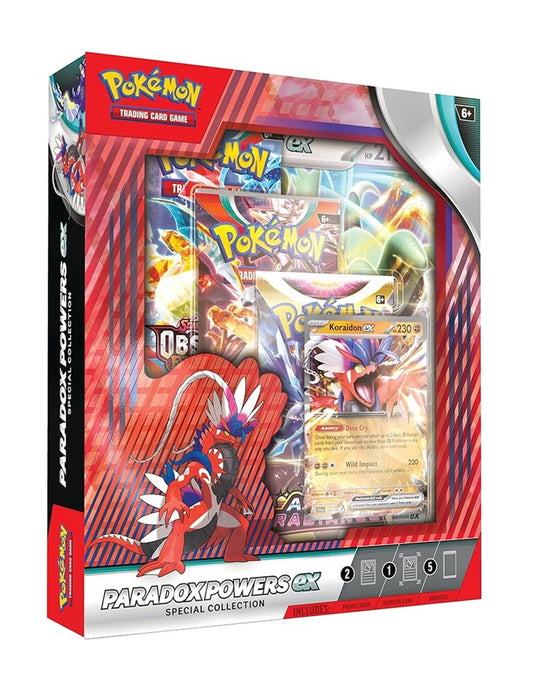 Pokemon TCG Paradox Powers ex Special Collection