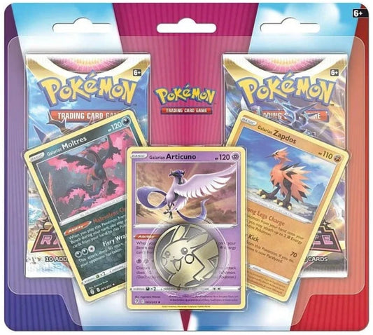 Pokemon Enhanced 2-Pack Blister Pack (Galarian Birds)