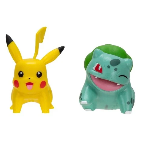 Pokémon - Battle Figure 2 Pack Bulbasaur #7 & Pikachu #5 (WMT)