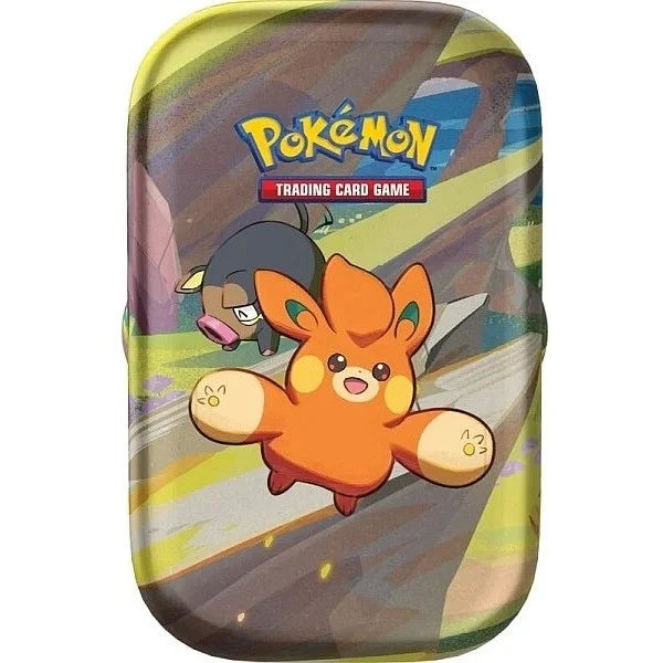 Pokemon Mini Tin - Paldea Friends - Scarlet & Violet - Pawmi Lechonk