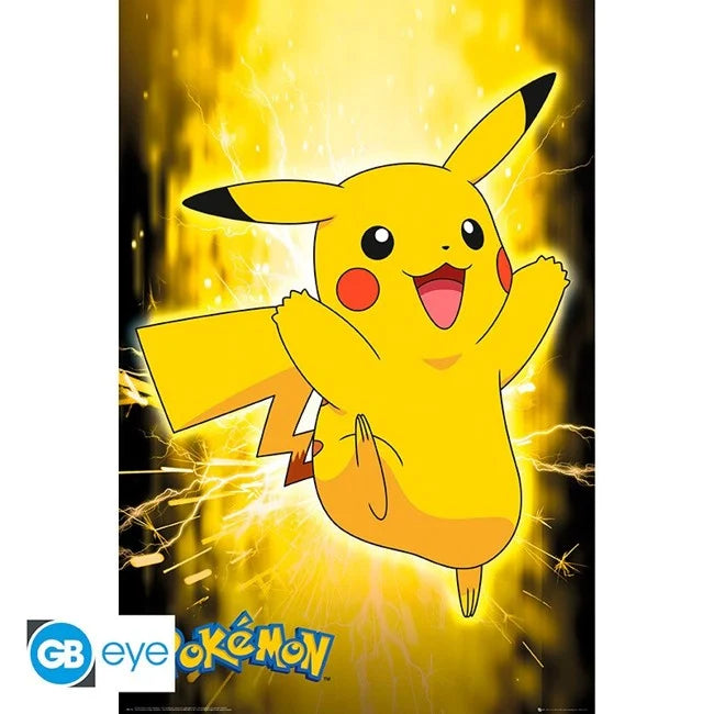 Pokémon - Poster Maxi 91.5x61 - Pikachu Neon