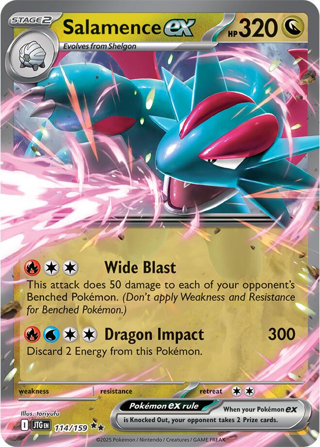 Salamence ex 114/159 SV09 Journey Together