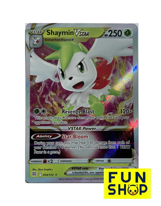 Shaymin VSTAR – Pokemon SWSH Brilliant Stars - 014/172