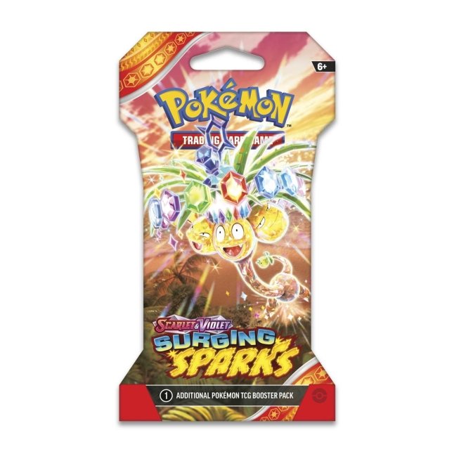 Pokémon TCG: Scarlet & Violet - Surging Sparks - Sleeved Booster