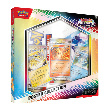 Pokemon SV8.5 Prismatic Evolutions Poster Collection