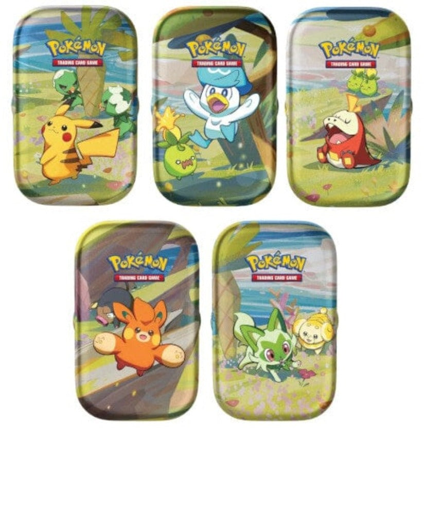 Pokemon Mini Tin - Paldea Friends - Scarlet & Violet - Pawmi Lechonk