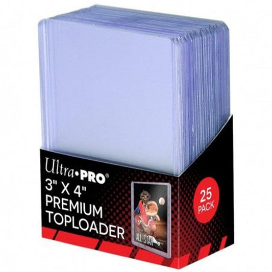 Transparent Ultra PRO toploader i premiumkvalitet til beskyttelse af samlekort.