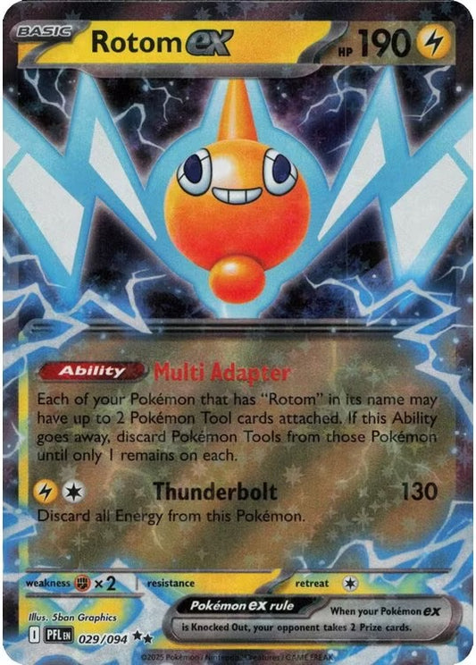 Rotom ex 029/094 Pokemon ME02 Phantasmal Flames