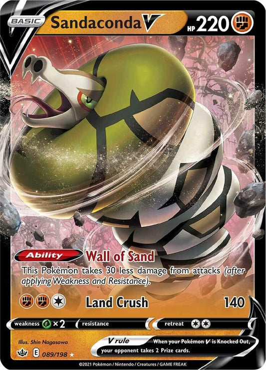 Sandaconda V - 089/198 Ultra Rare - Chilling Reign