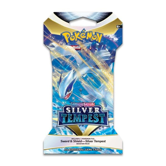 Pokemon - Sword & Shield: Silver Tempest Sleeved Booster Pakke