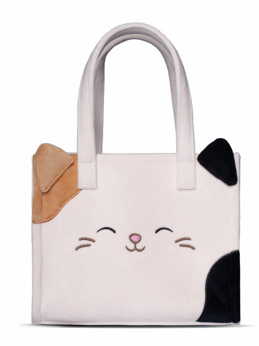Squishmallows Cameron Tote Taske – sød, rummelig og slidstærk. Perfekt til hverdagsbrug med kattemotiv.