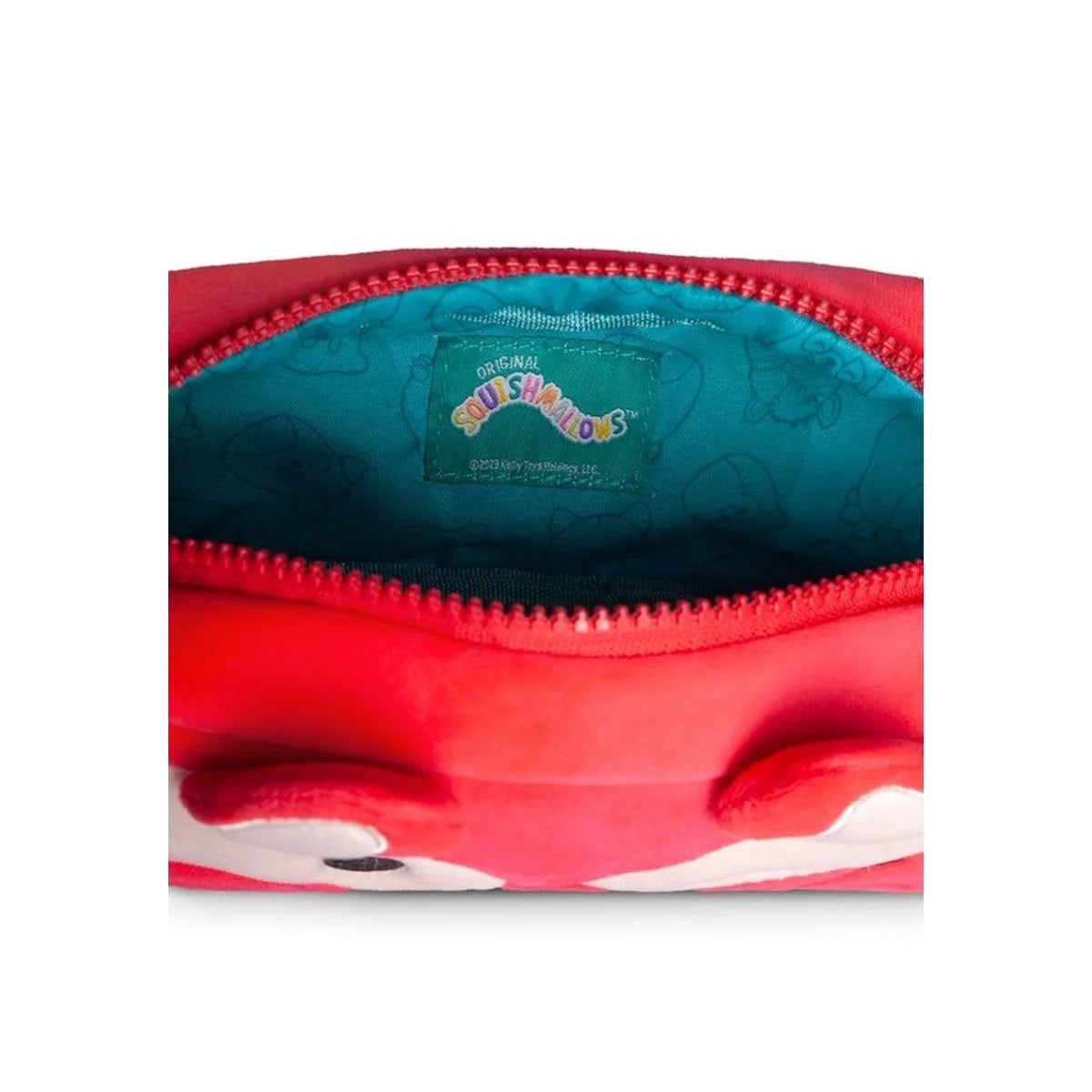 Squishmallows make-up taske med Fifi motiv – blød, kompakt og farverig taske med lynlås.