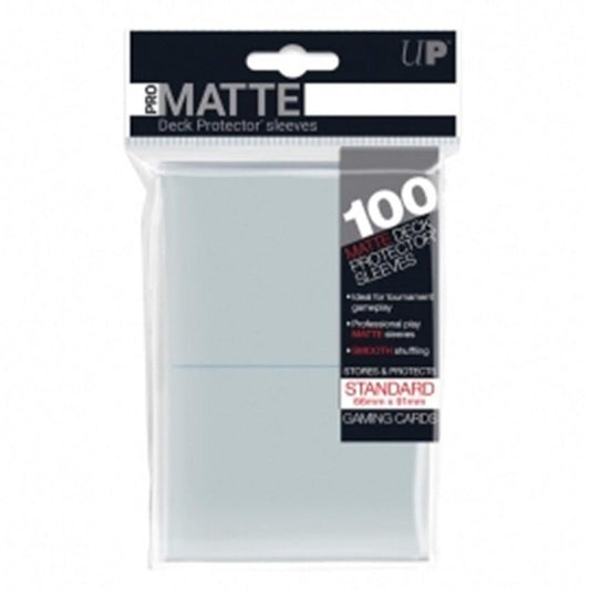 Ultra Pro - 100 Pro-Matte Sleeves - Genomskinlig