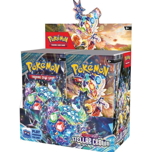 Pokémon TCG: Scarlet & Violet - Stellar Crown - Boster Box (36 booster-pakker)