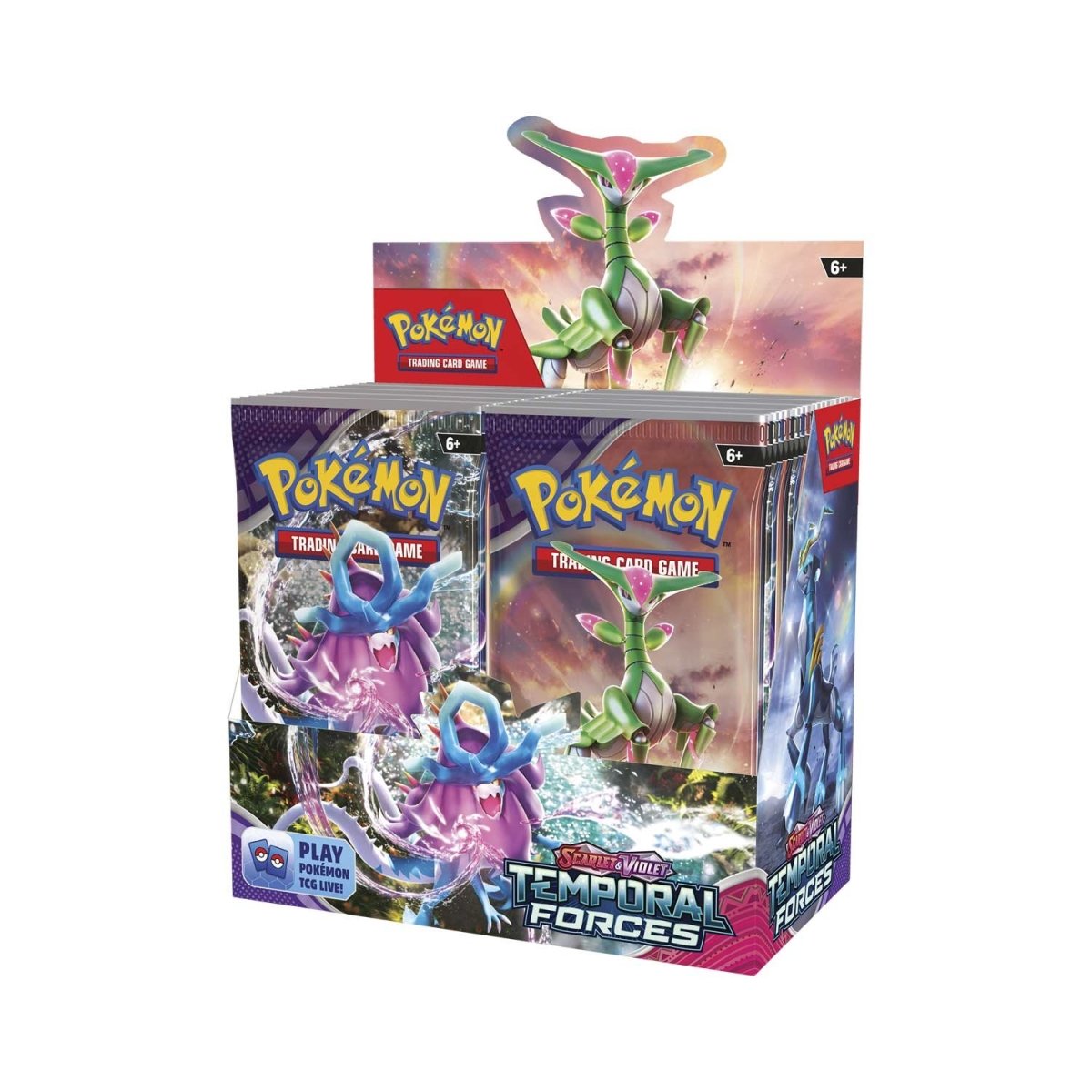 Pokémon TCG: Scarlet & Violet SV05 - Temporal Forces - Booster Box (36 booster-pakker)