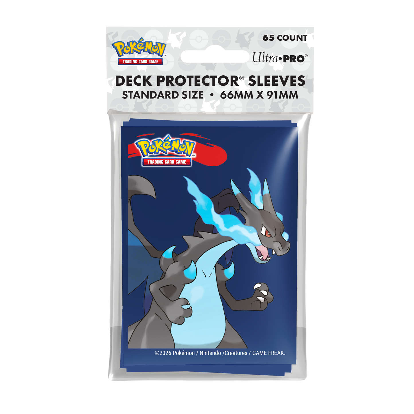 Ultra Pro Pokémon Mega Charizard X Sleeves - Standard