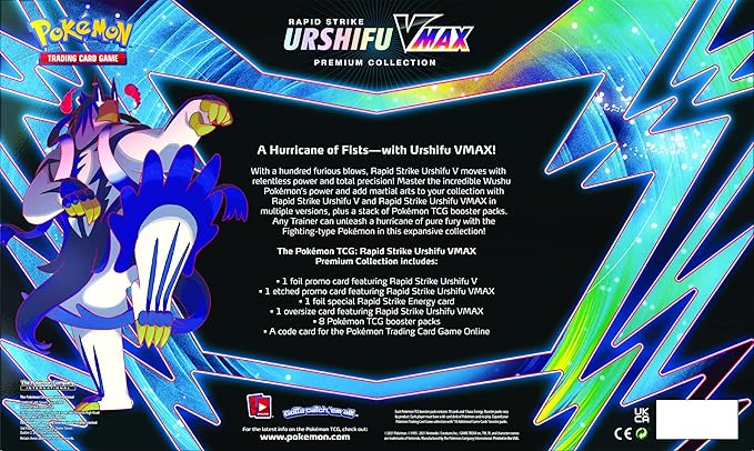 Pokémon TCG: Rapid Strike Urshifu VMAX Premium Collection