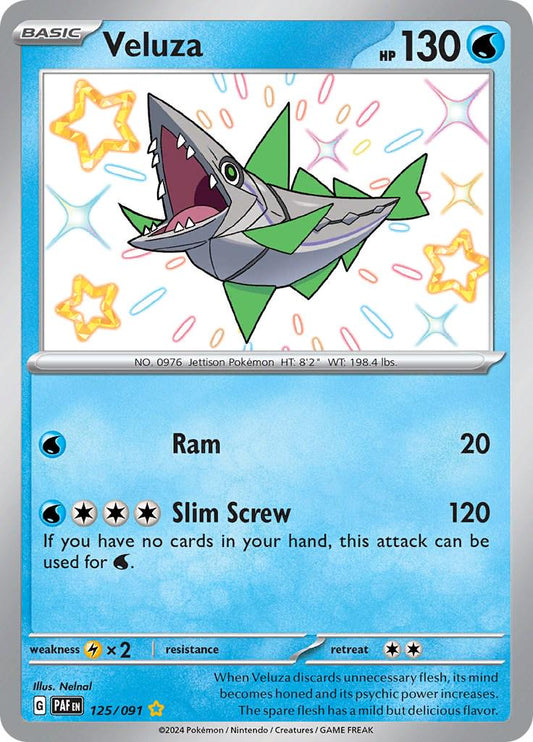 Veluza 125/091 Pokemon SV04.5 Paldean Fates
