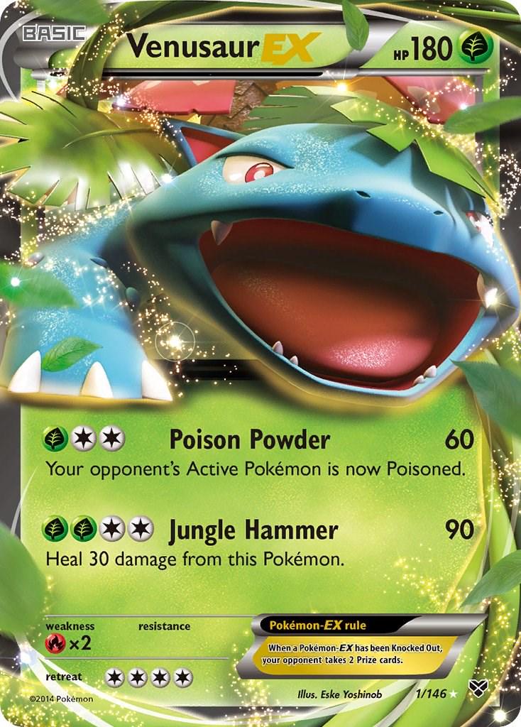 Venusaur ex 1/146 Pokemon XY Evolutions